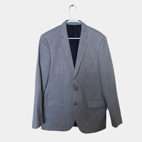 J.Crew Mens Blazer Jacket 40R Gray